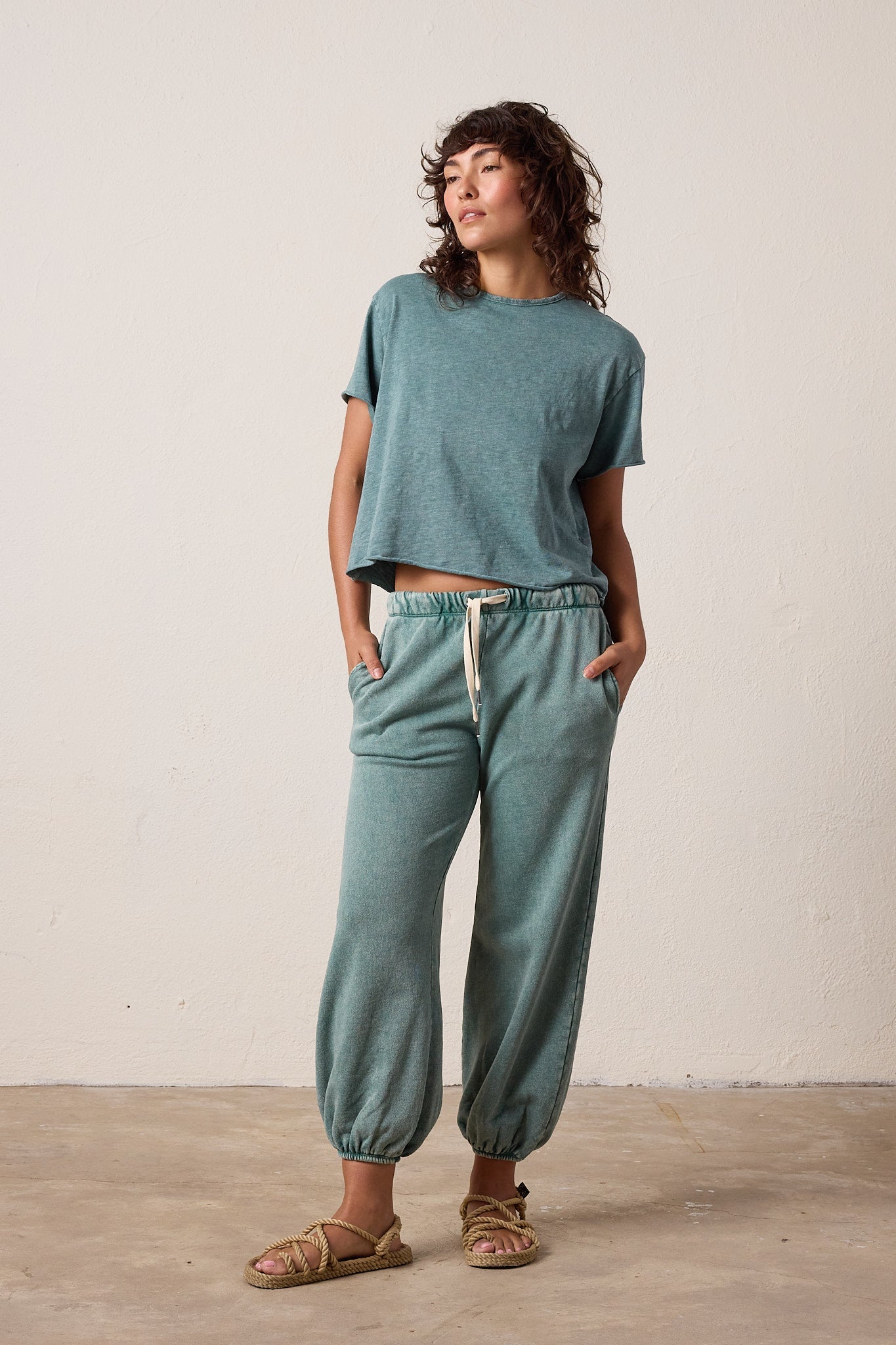 Harper Boxy Slub Jersey Tee