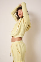 Lisse Fitted Loop Terry Hoodie