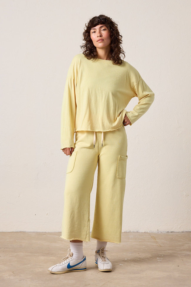 Lennon Boxy Fit Fine Jersey Tee Main Image