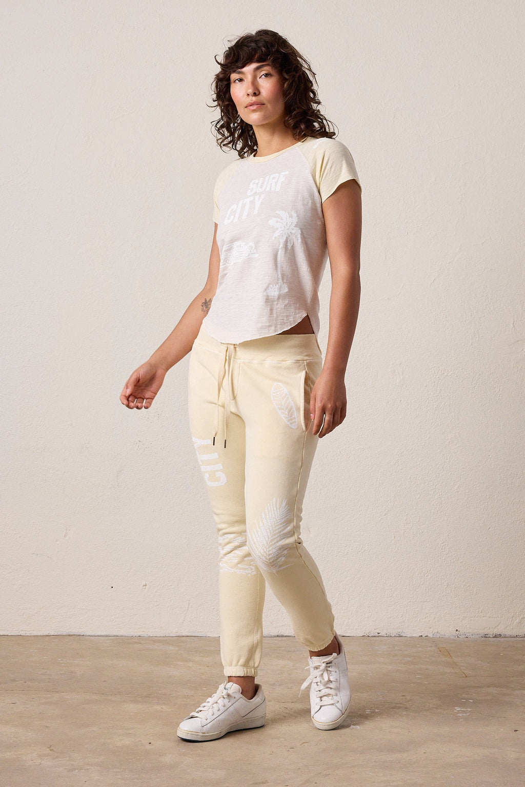 Sayde Slim Loop Terry Surf City Sweatpant