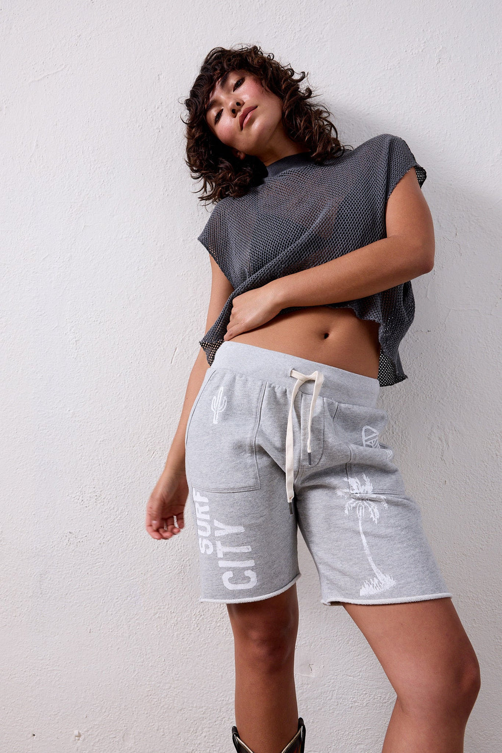 Jen Vintage Surf City Terry Short