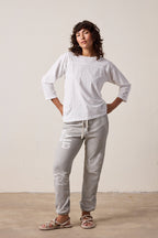 Hart Torn Slub Jersey Football Tee