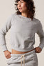 Saguro Chic Torn Vintage Terry Sweatshirt