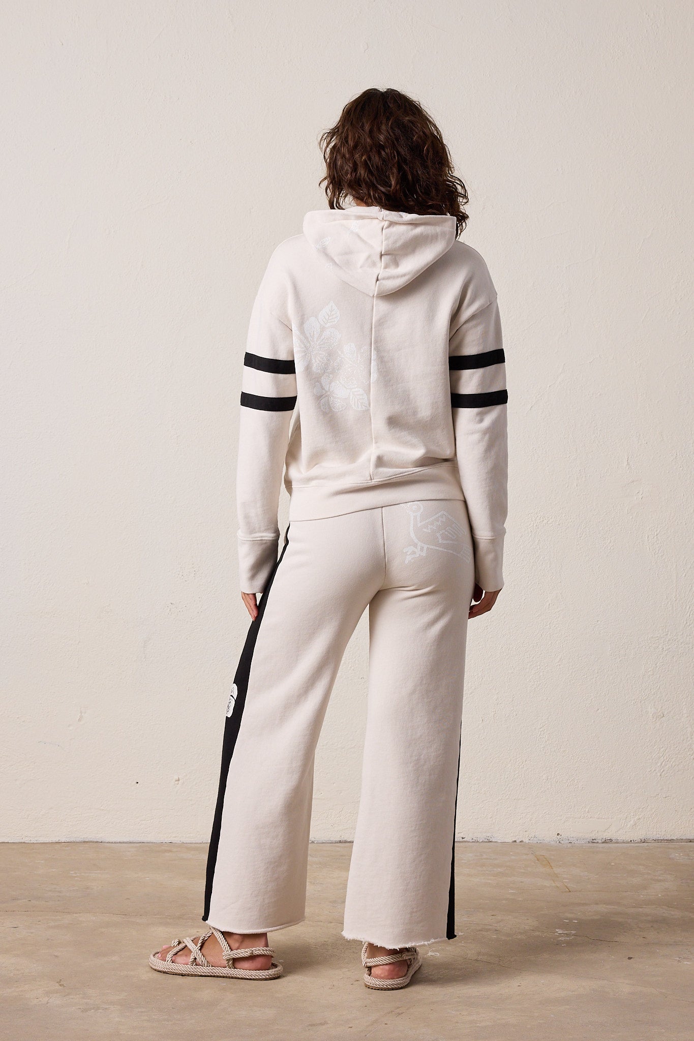 Ellis Relaxed Loop Terry Hula Hoodie