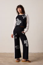 Marco Crop Loop Terry Hula Sweatshirt