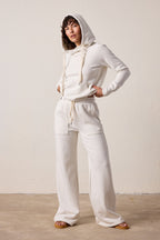 Lisse Fitted Loop Terry Hoodie