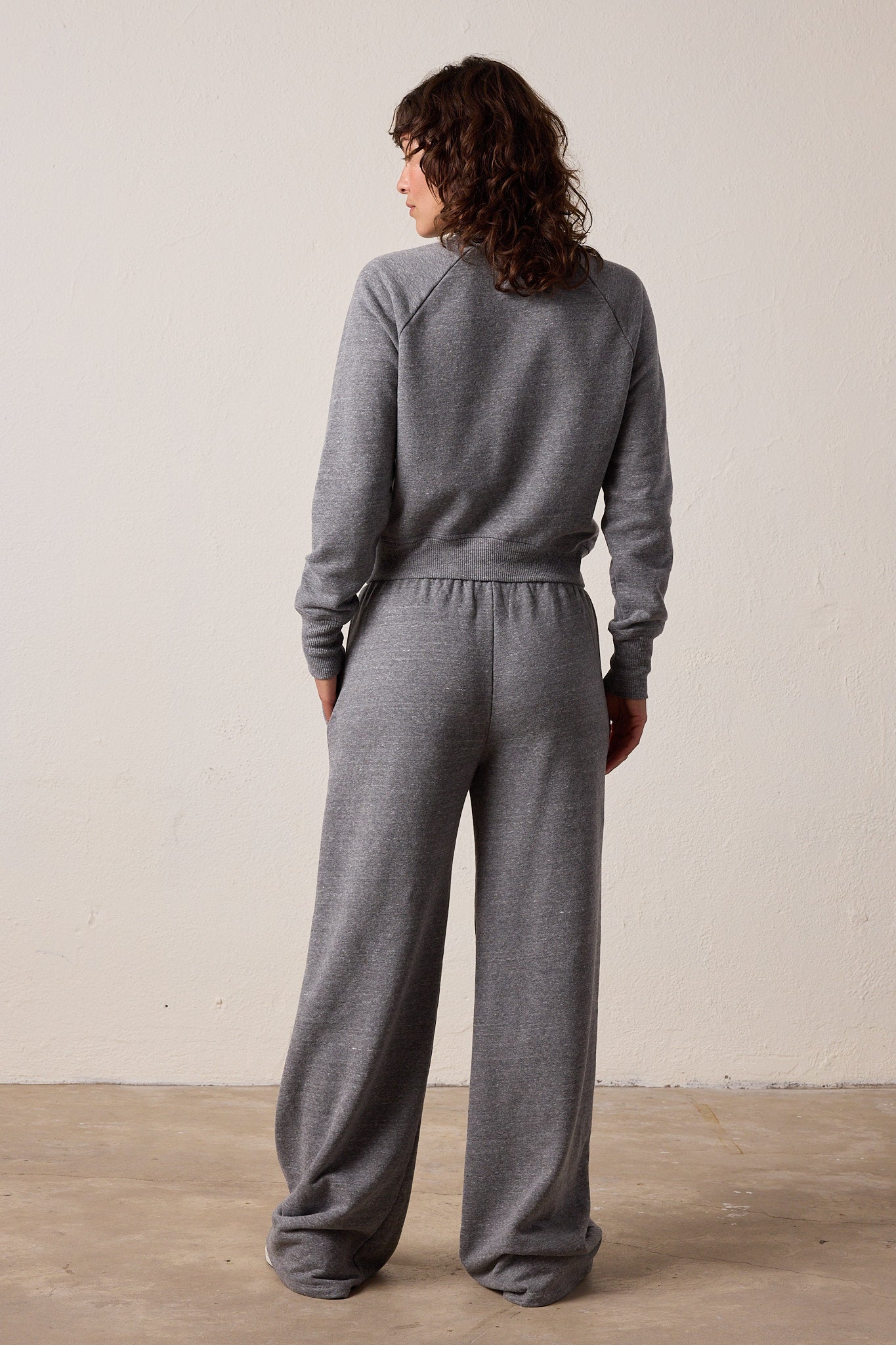 Saguro Chic Melange Terry Sweatshirt