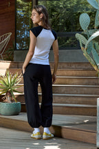 Chloe Fitted Baby Rib Muscle Tee