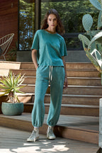 Harper Boxy Slub Jersey Tee