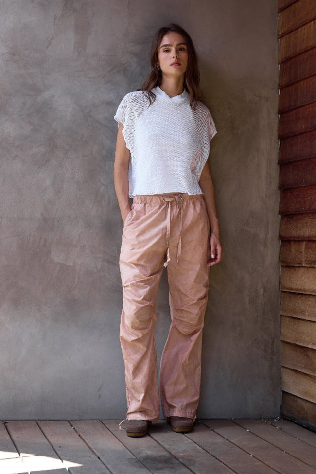 Danny Relaxed Mineral Print Drawstring Pant Hover Image