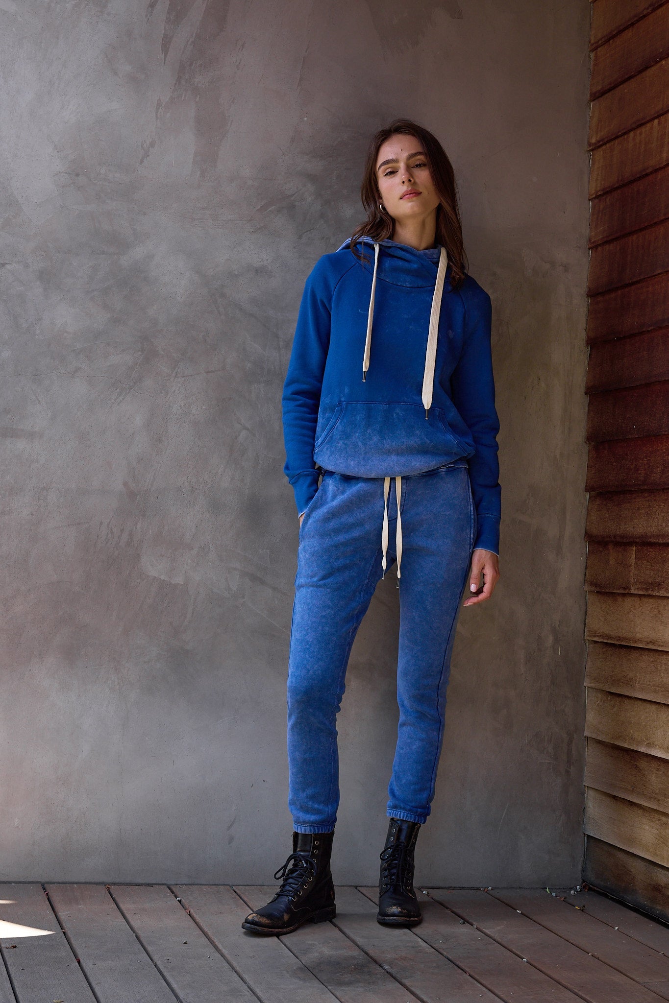 Lisse Fitted Loop Terry Hoodie