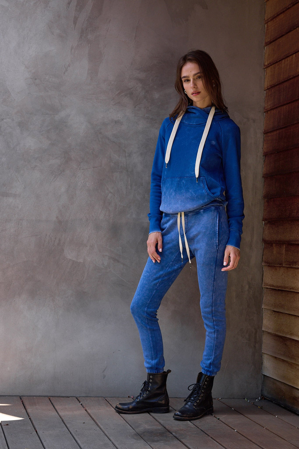 Lisse Fitted Loop Terry Hoodie