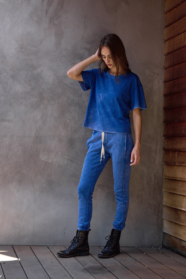 Sayde Slim Loop Terry Sweatpant Main Image