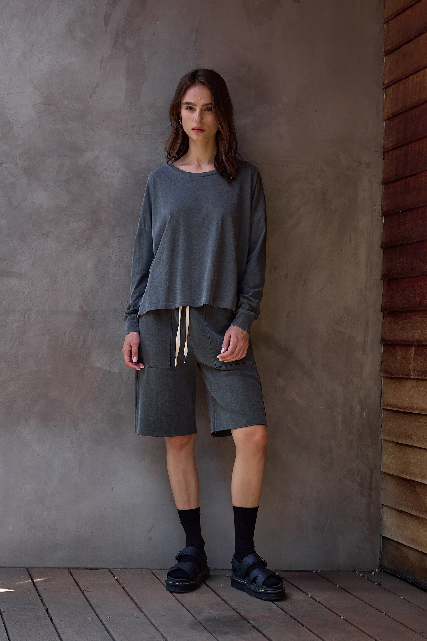 Abby Loose Fit Fine Jersey Tee