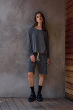 Abby Loose Fit Fine Jersey Tee