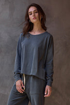 Abby Loose Fit Fine Jersey Tee