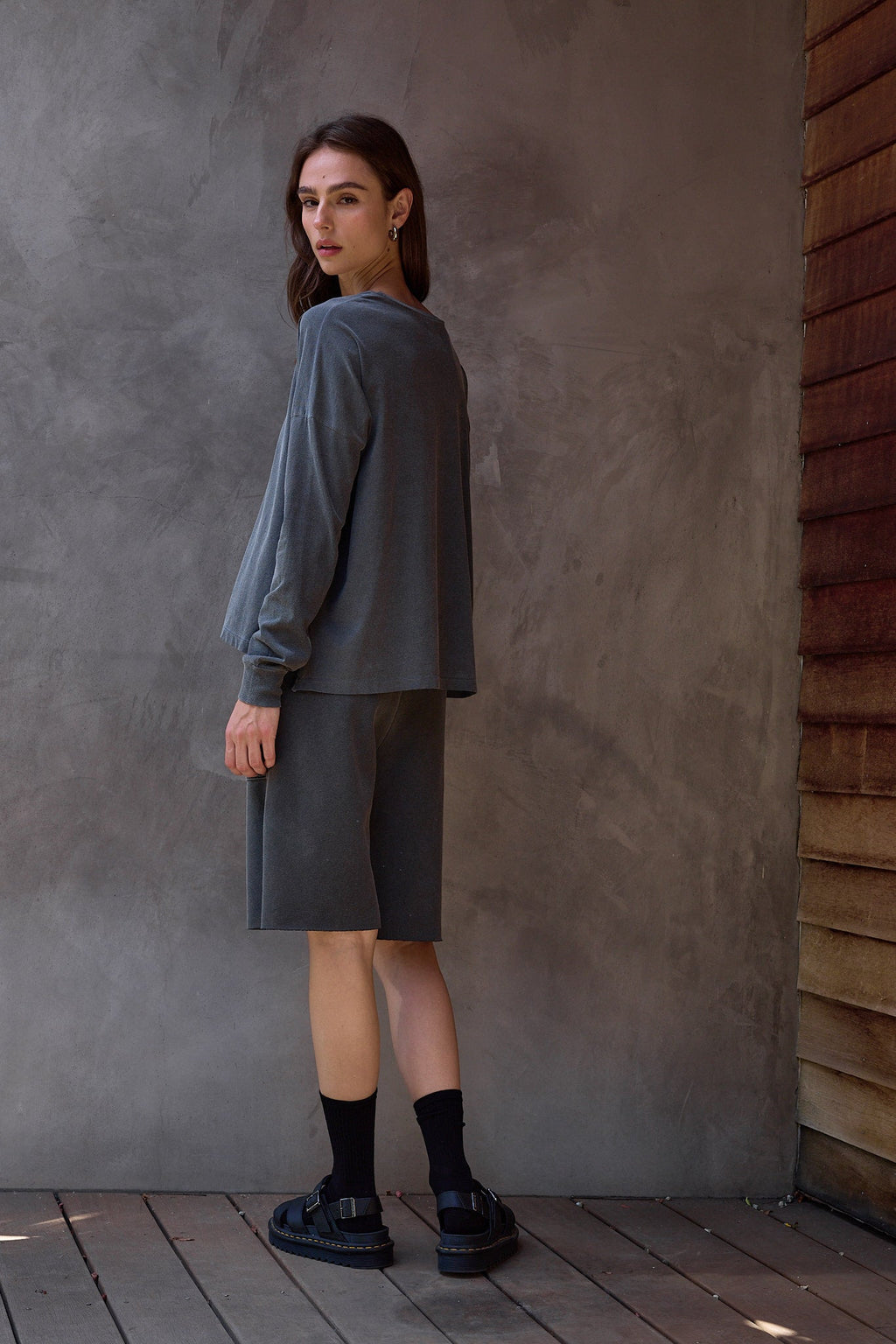 Abby Loose Fit Fine Jersey Tee