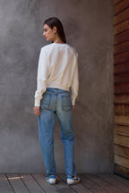 Saguro Chic Loop Terry Sweatshirt