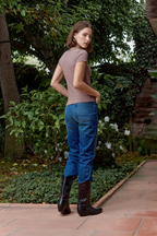 Owen Mid Rise Slim Straight Jean