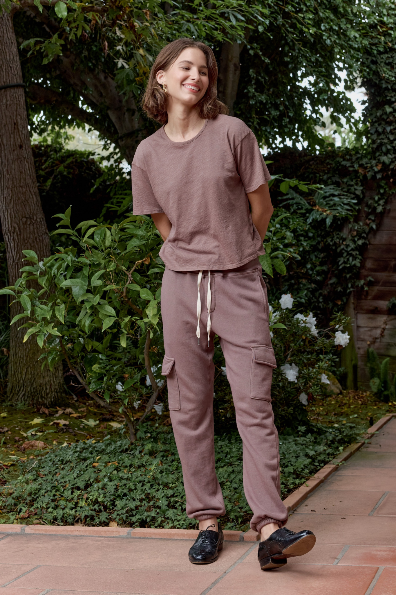 Harper Boxy Slub Jersey Tee