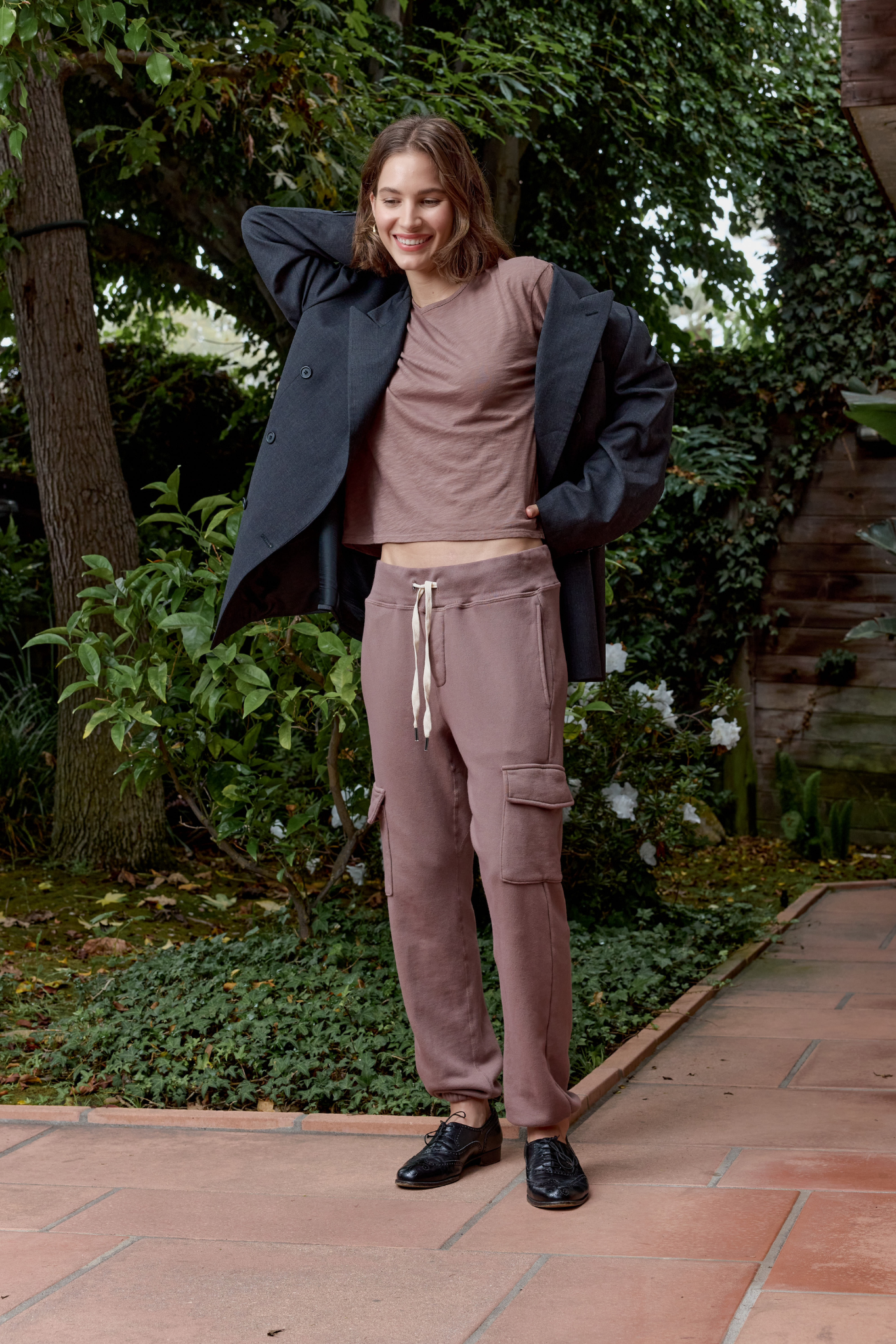 Felix Relaxed Loop Terry Cargo Sweatpant