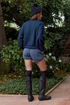 Kenya Boxy Loop Terry Sweatshirt