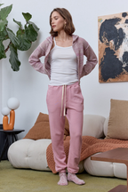 Mills Painted Cotton Zip Hoodie Sweater