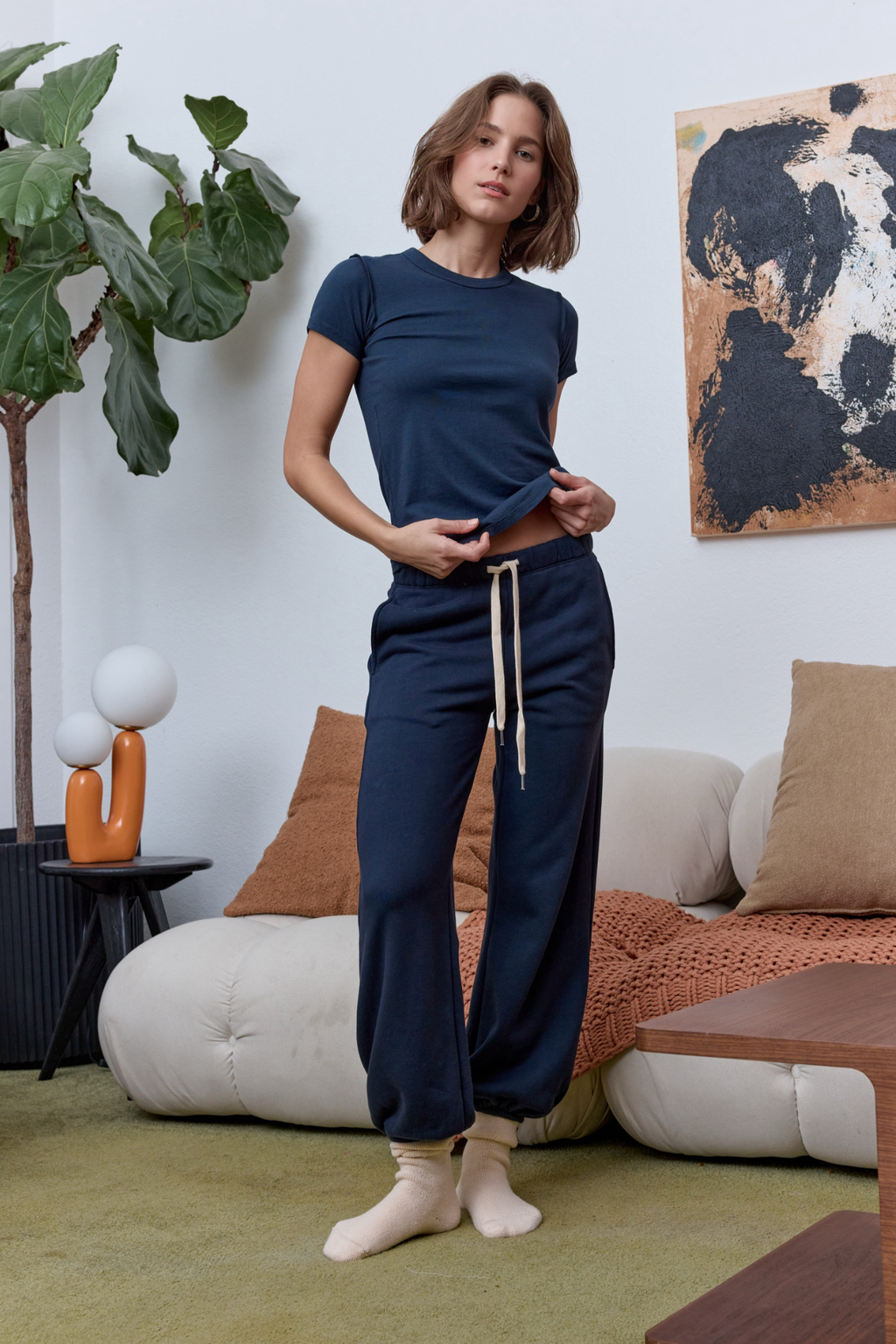 Alessi Shrunken Fine Jersey Tee