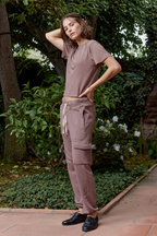 Harper Boxy Slub Jersey Tee