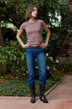 Owen Mid Rise Slim Straight Jean