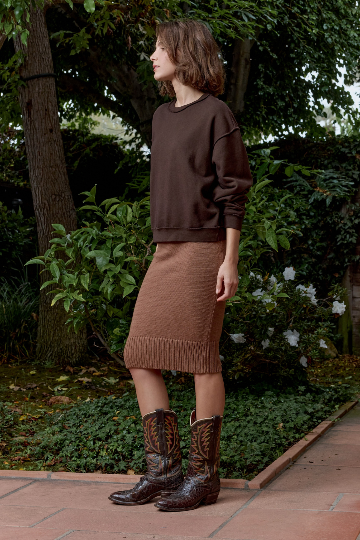 Kenya Boxy Loop Terry Sweatshirt