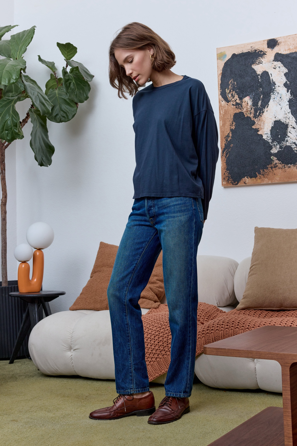 Loffler Boxy Fine Jersey Tee