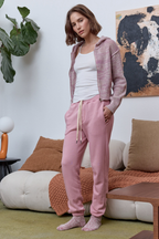 Mills Painted Cotton Zip Hoodie Sweater