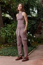 Felix Relaxed Loop Terry Cargo Sweatpant