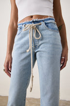 Penny Relaxed Tie Waist Jean