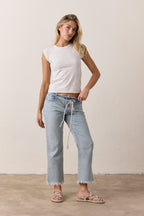 Penny Relaxed Tie Waist Jean