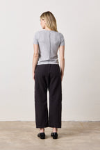 Tally Slim Fit U Neck Vintage Jersey Tee