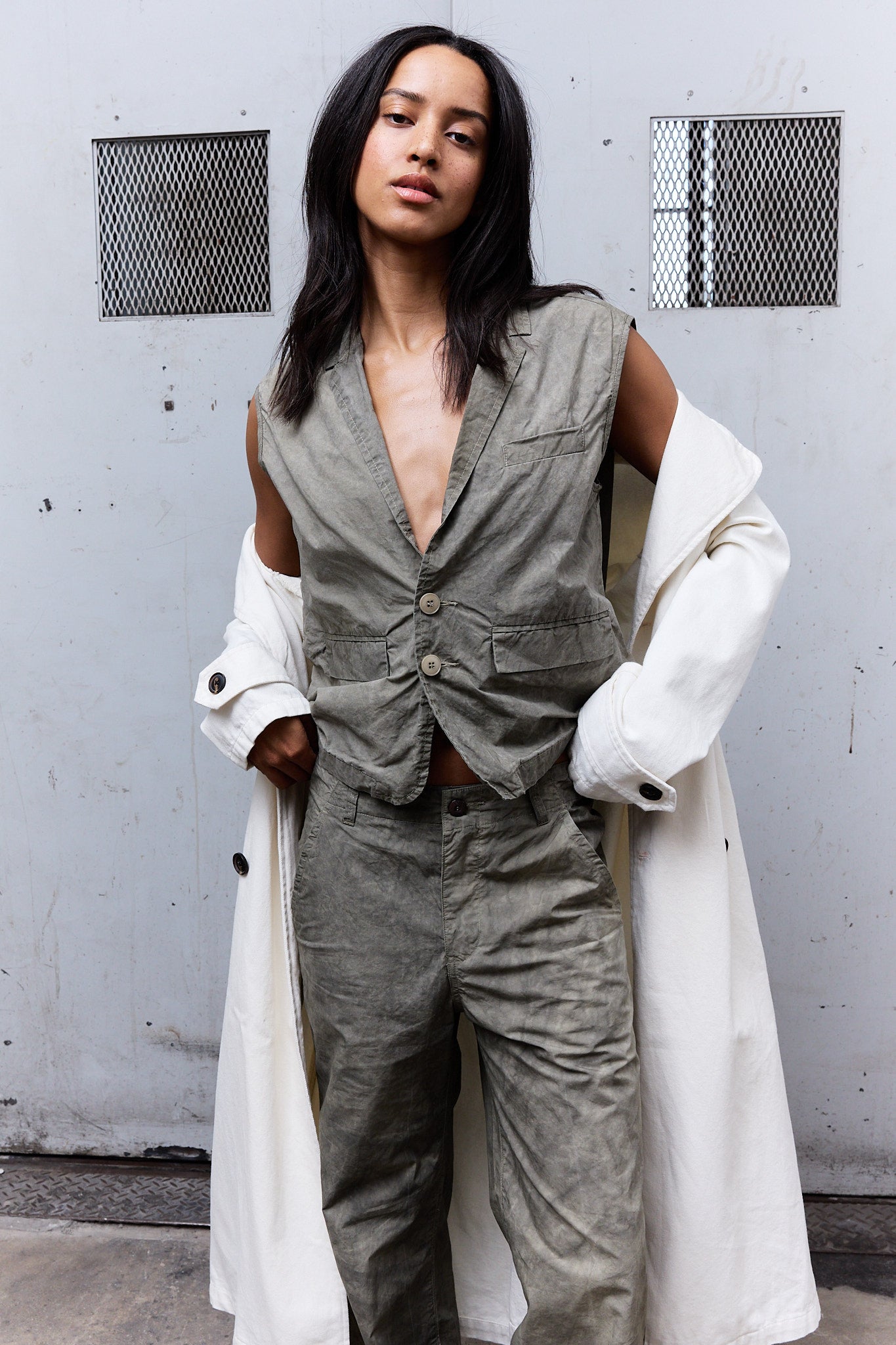 Grimes Mineral Print Vest