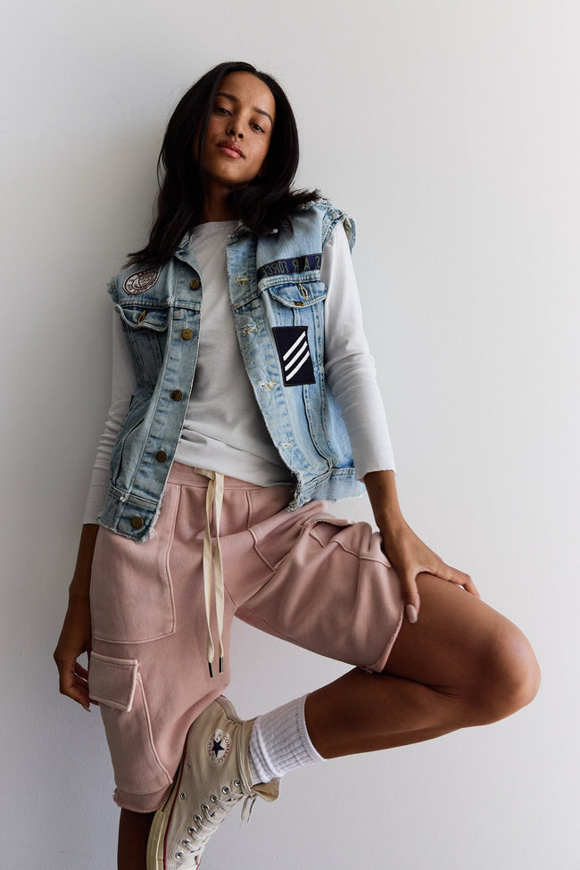 Perry Relaxed Loop Terry Cargo Short Main Image