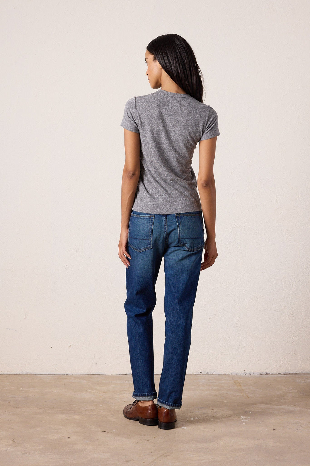 Alessi Shrunken Melange Jersey Tee