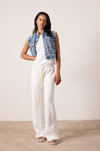 Franky Wide Leg Loop Terry Sweatpant