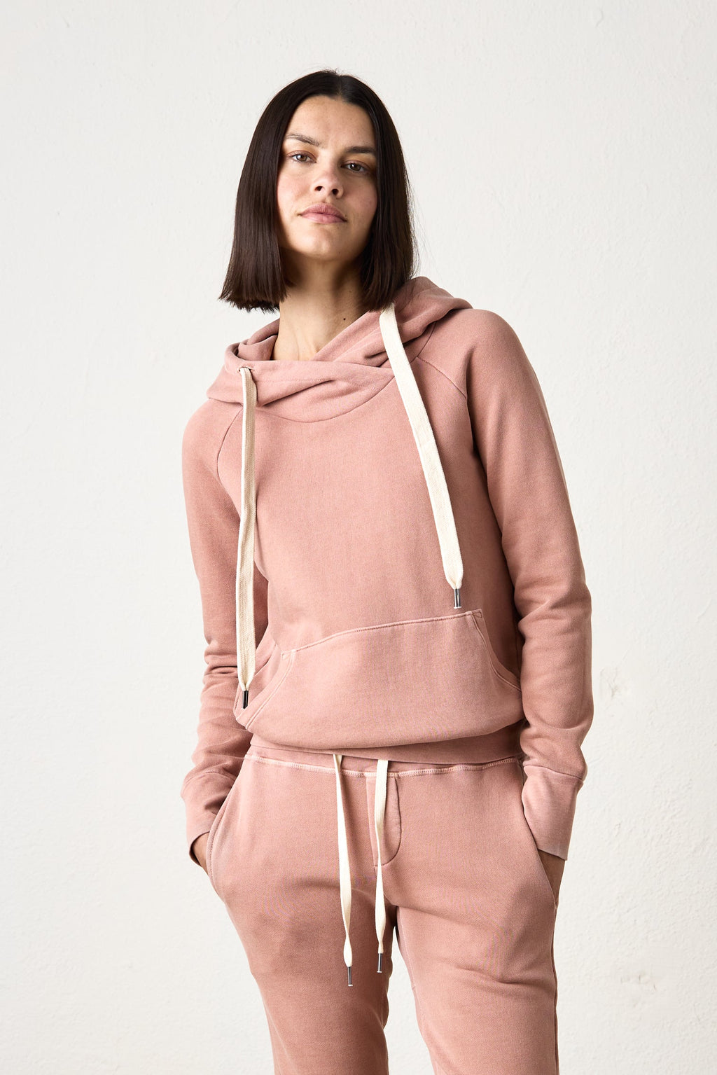 Lisse Fitted Loop Terry Hoodie