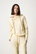 Lisse Fitted Loop Terry Hoodie