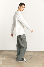 SRPLS 90S Era Cable Sweater