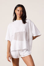 Ryan Oversized Mesh Jersey Tee