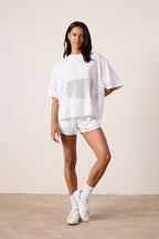 Ryan Oversized Mesh Jersey Tee