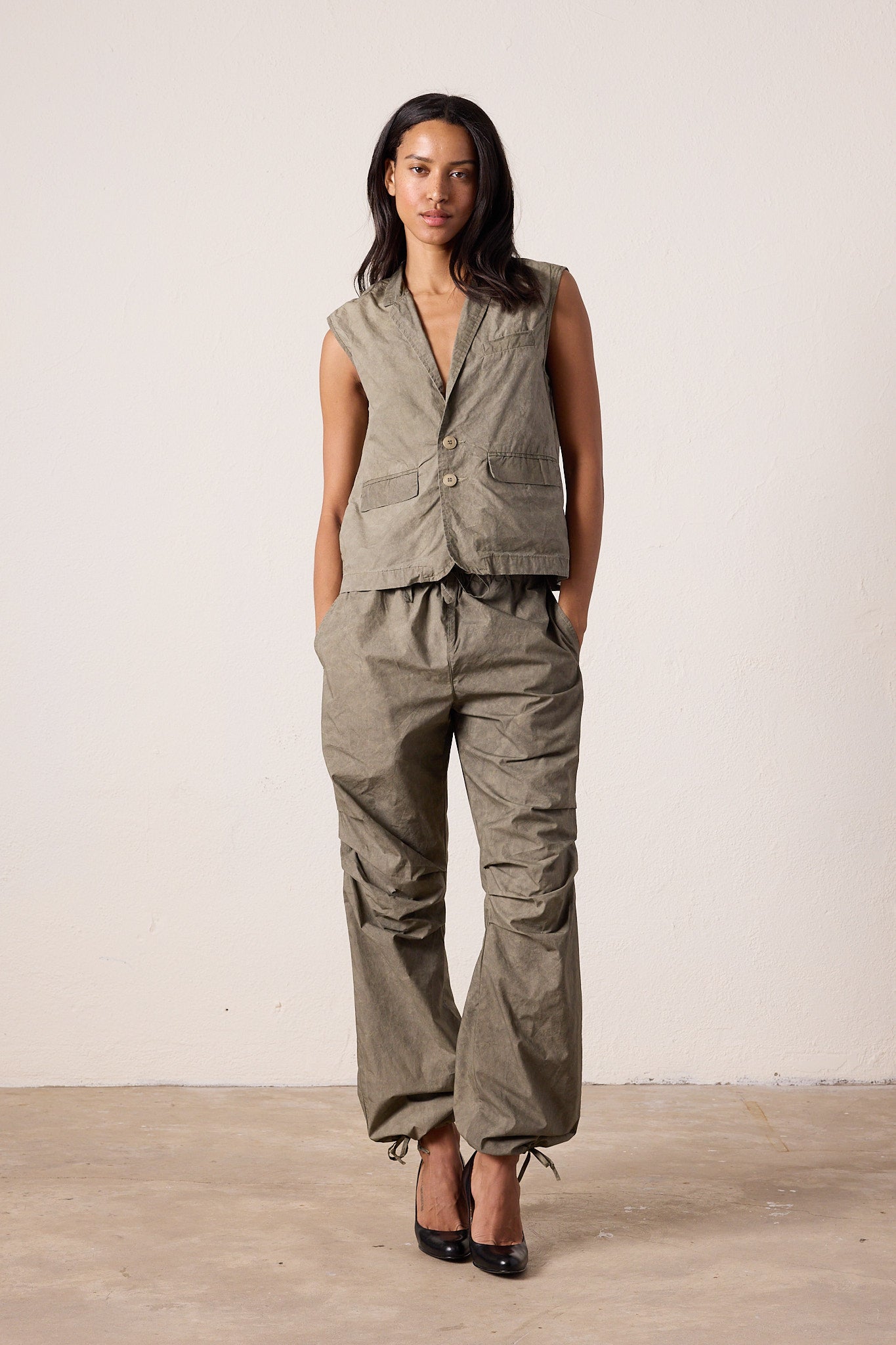 Grimes Mineral Print Vest