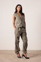 Grimes Mineral Print Vest