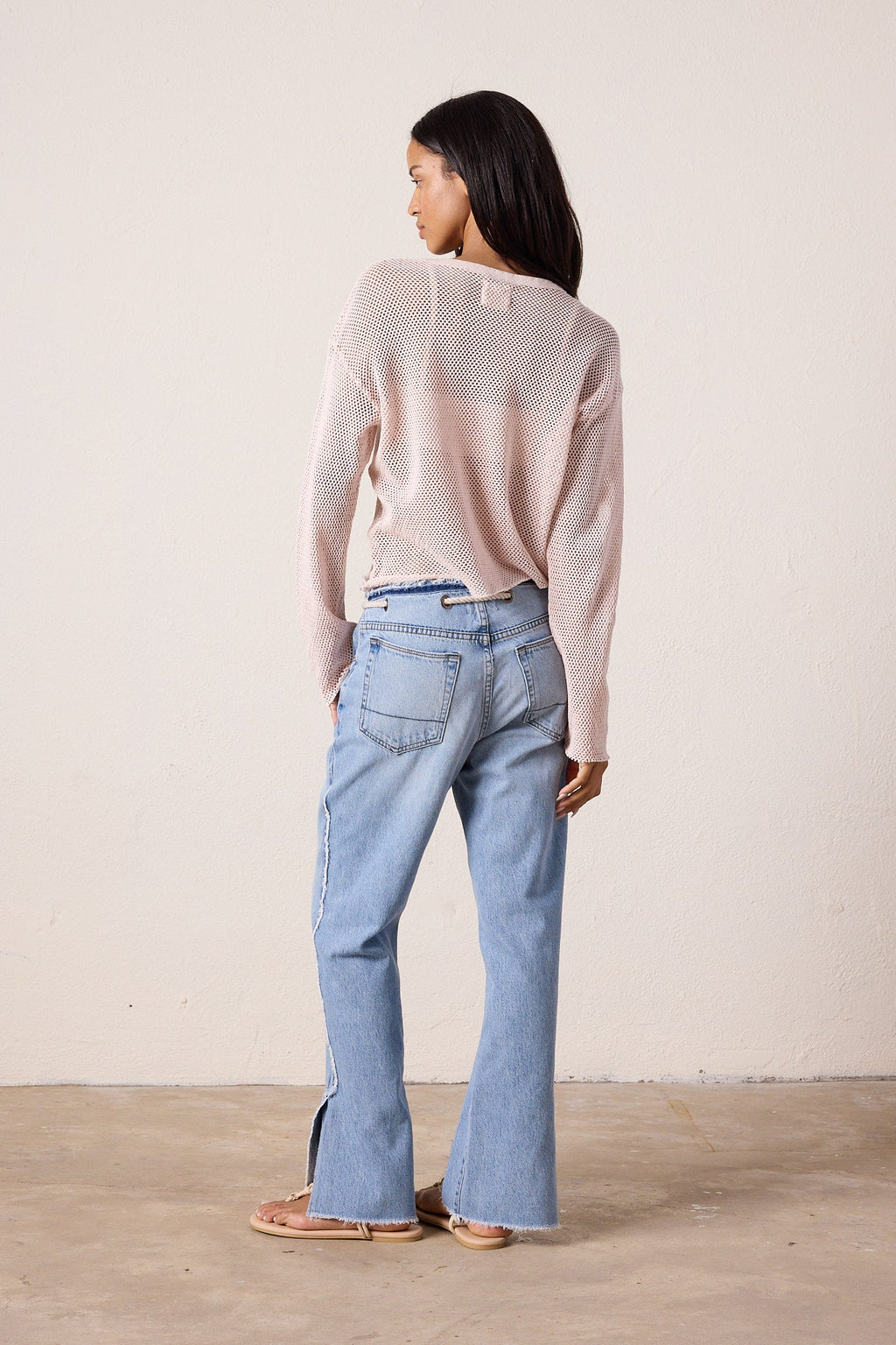 Laurel Boxy Mesh Tee