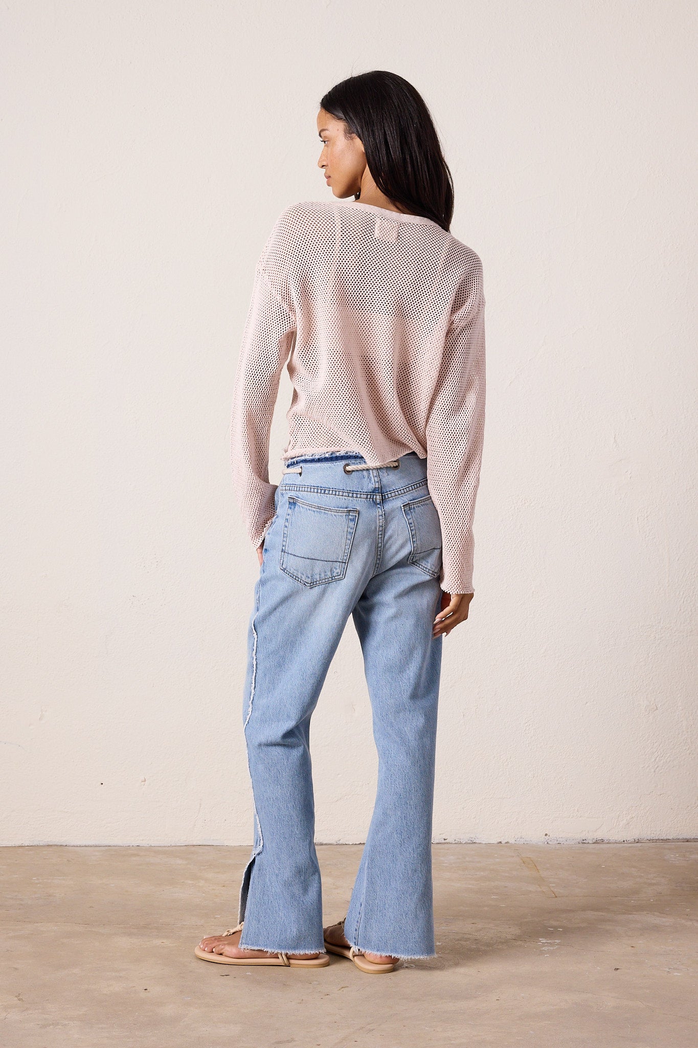 Laurel Boxy Mesh Tee